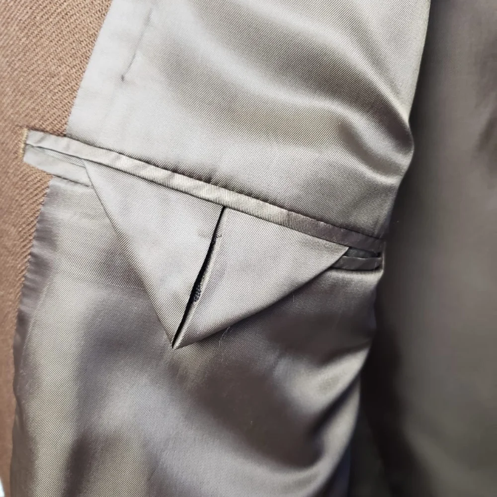 Stafford Signature Brown Sport's Coat - Picture 12 of 12